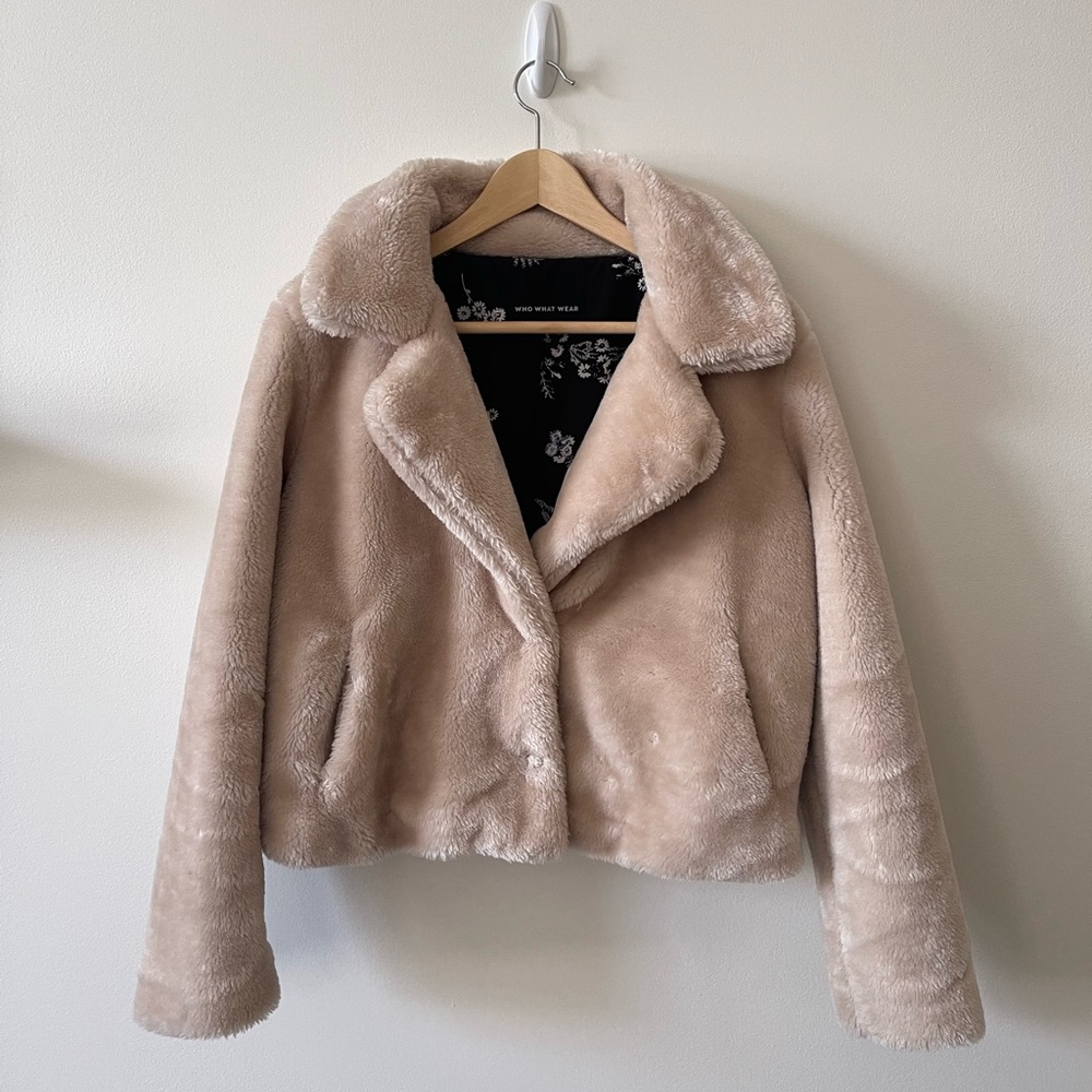Faux Fur Coat by Who What Wear